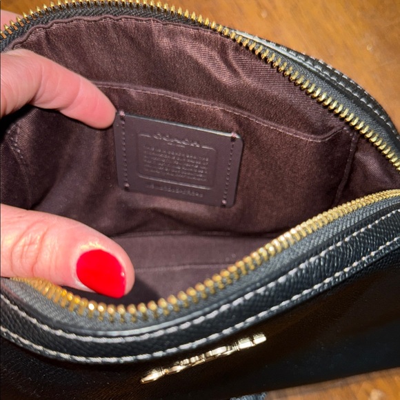 Coach Black Leather Crossbody Bag - Picture 4 of 4